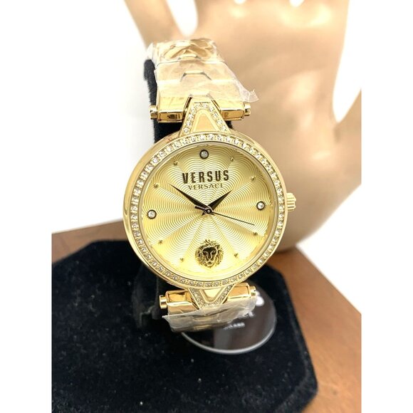 Versus by Versace Women's Watch VSPCI5421 Quartz Gold Stainless Steel 34mm - Picture 13 of 14